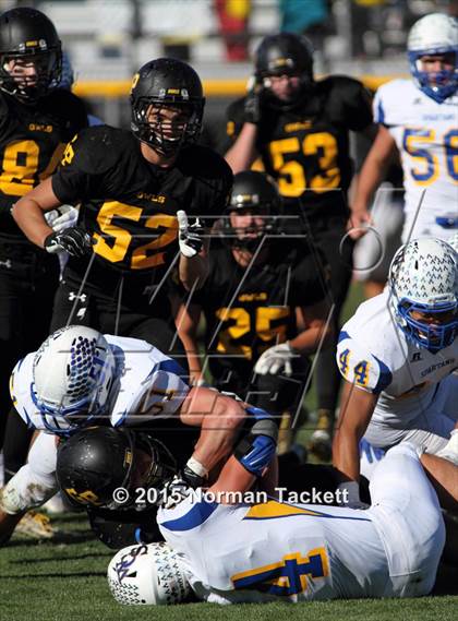 Thumbnail 2 in Collegiate vs. Garden Plain (KSHSAA 3A 2nd Round) photogallery.