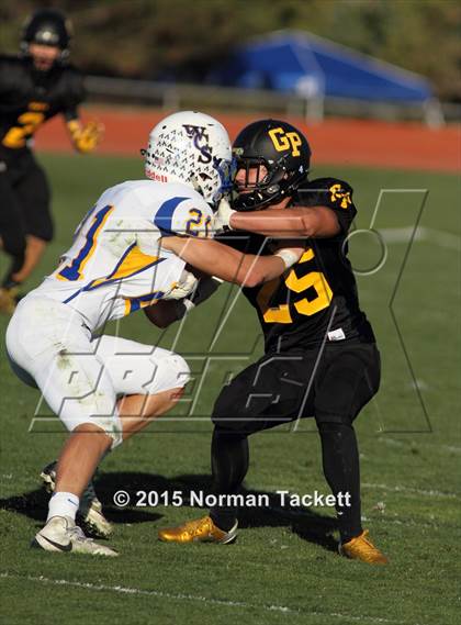 Thumbnail 3 in Collegiate vs. Garden Plain (KSHSAA 3A 2nd Round) photogallery.