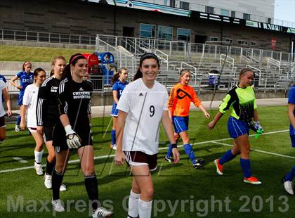 Thumbnail 2 in Cheyenne Mountain vs. Broomfield (CHSAA 4A Final) photogallery.