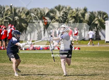 Thumbnail 2 in Sarasota vs Calvary Christian (LAX Against Leukemia) photogallery.