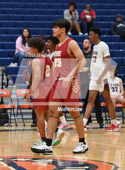 Thumbnail 1 in Cypress Woods vs. Cy-Fair (Houston Methodist Cy-Hoops Invitational) photogallery.