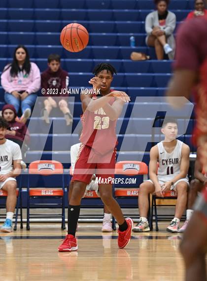 Thumbnail 1 in Cypress Woods vs. Cy-Fair (Houston Methodist Cy-Hoops Invitational) photogallery.