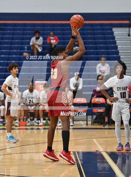 Thumbnail 3 in Cypress Woods vs. Cy-Fair (Houston Methodist Cy-Hoops Invitational) photogallery.