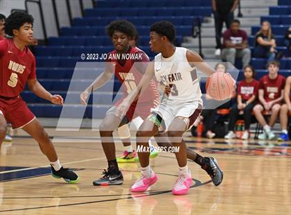 Thumbnail 2 in Cypress Woods vs. Cy-Fair (Houston Methodist Cy-Hoops Invitational) photogallery.