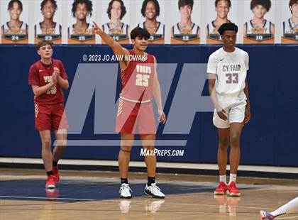 Thumbnail 2 in Cypress Woods vs. Cy-Fair (Houston Methodist Cy-Hoops Invitational) photogallery.