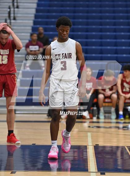 Thumbnail 2 in Cypress Woods vs. Cy-Fair (Houston Methodist Cy-Hoops Invitational) photogallery.