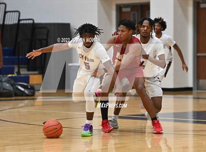 Thumbnail 3 in Cypress Woods vs. Cy-Fair (Houston Methodist Cy-Hoops Invitational) photogallery.