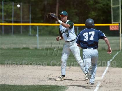 Thumbnail 1 in Bishop Feehan vs. Plymouth North (MIAA D2 South Semifinal) photogallery.