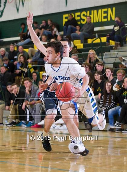 Thumbnail 2 in Tempe vs New Trier (Horizon Holiday Hoops Tournament) photogallery.
