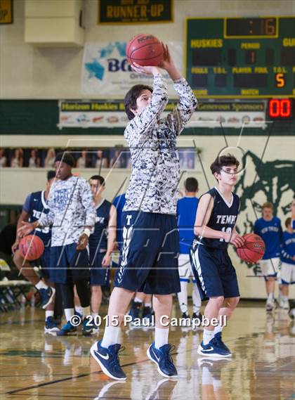 Thumbnail 2 in Tempe vs New Trier (Horizon Holiday Hoops Tournament) photogallery.