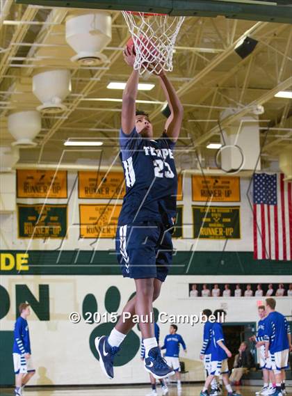 Thumbnail 1 in Tempe vs New Trier (Horizon Holiday Hoops Tournament) photogallery.