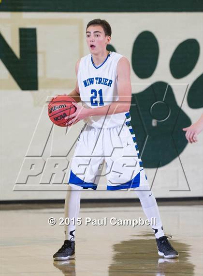Thumbnail 2 in Tempe vs New Trier (Horizon Holiday Hoops Tournament) photogallery.