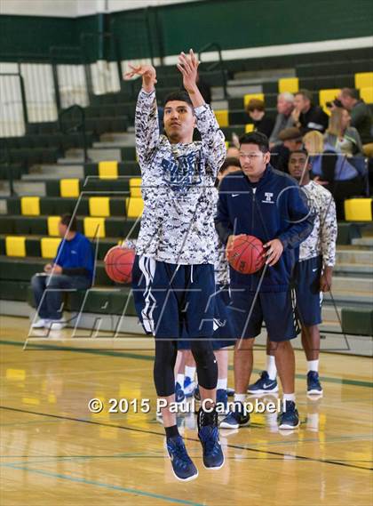 Thumbnail 2 in Tempe vs New Trier (Horizon Holiday Hoops Tournament) photogallery.
