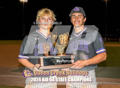 Thumbnail 3 in Queen Creek vs. O'Connor (AIA 6A Final - Awards)  photogallery.