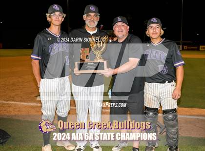 Thumbnail 3 in Queen Creek vs. O'Connor (AIA 6A Final - Awards)  photogallery.