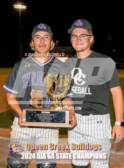 Thumbnail 3 in Queen Creek vs. O'Connor (AIA 6A Final - Awards)  photogallery.