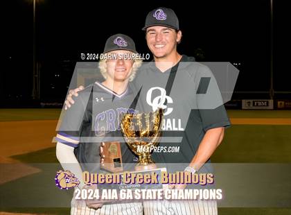 Thumbnail 3 in Queen Creek vs. O'Connor (AIA 6A Final - Awards)  photogallery.