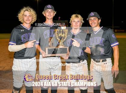 Thumbnail 3 in Queen Creek vs. O'Connor (AIA 6A Final - Awards)  photogallery.