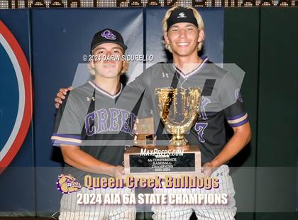 Thumbnail 3 in Queen Creek vs. O'Connor (AIA 6A Final - Awards)  photogallery.