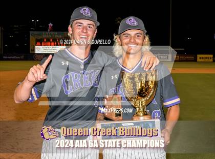 Thumbnail 3 in Queen Creek vs. O'Connor (AIA 6A Final - Awards)  photogallery.