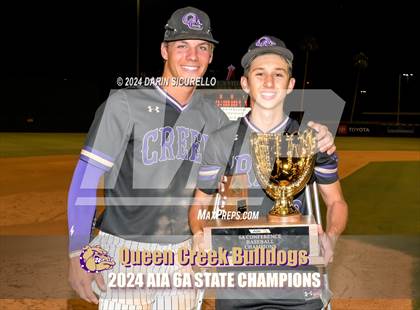 Thumbnail 3 in Queen Creek vs. O'Connor (AIA 6A Final - Awards)  photogallery.