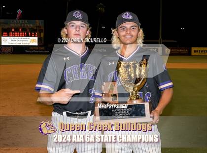 Thumbnail 2 in Queen Creek vs. O'Connor (AIA 6A Final - Awards)  photogallery.