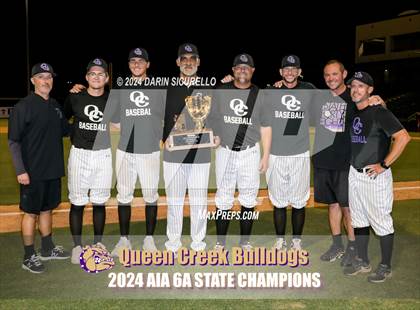Thumbnail 2 in Queen Creek vs. O'Connor (AIA 6A Final - Awards)  photogallery.