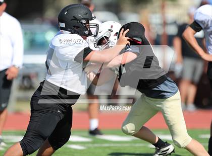 Thumbnail 2 in Lytle @ San Antonio Christian (Scrimmage) photogallery.