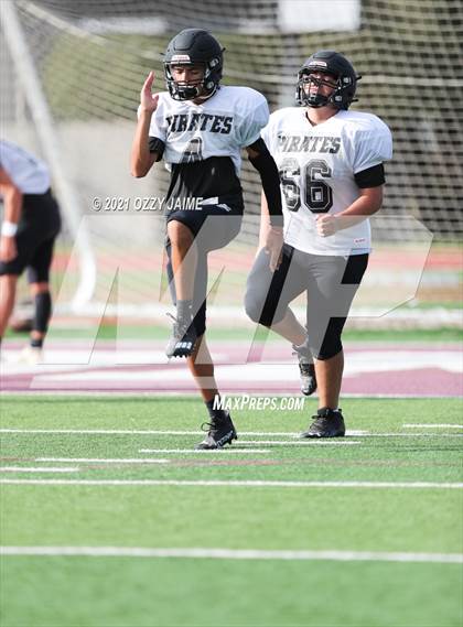 Thumbnail 3 in Lytle @ San Antonio Christian (Scrimmage) photogallery.
