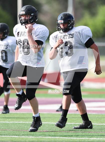 Thumbnail 1 in Lytle @ San Antonio Christian (Scrimmage) photogallery.