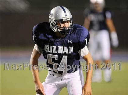 Thumbnail 2 in Gilman vs. Oscar Smith (I-95 Kickoff Classic) photogallery.