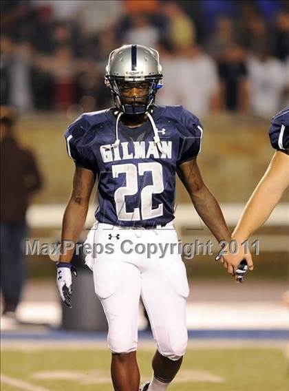 Thumbnail 3 in Gilman vs. Oscar Smith (I-95 Kickoff Classic) photogallery.
