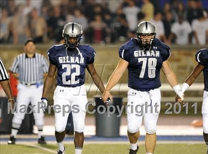 Thumbnail 2 in Gilman vs. Oscar Smith (I-95 Kickoff Classic) photogallery.
