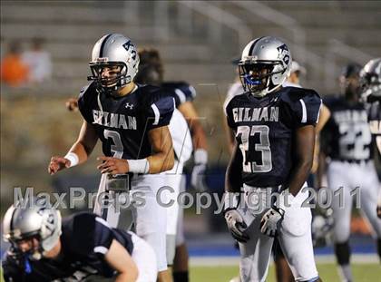 Thumbnail 3 in Gilman vs. Oscar Smith (I-95 Kickoff Classic) photogallery.