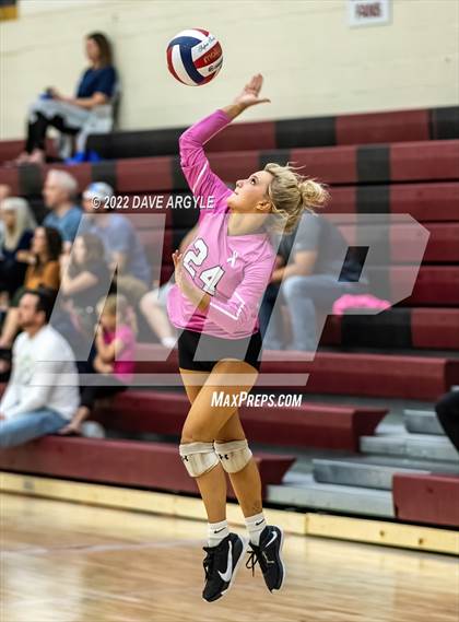 Thumbnail 3 in Bingham vs. Lone Peak (5A/6A Volleyball Challenge) photogallery.