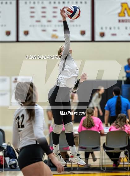 Thumbnail 1 in Bingham vs. Lone Peak (5A/6A Volleyball Challenge) photogallery.