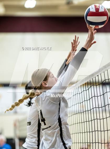 Thumbnail 2 in Bingham vs. Lone Peak (5A/6A Volleyball Challenge) photogallery.
