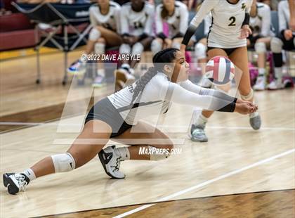 Thumbnail 1 in Bingham vs. Lone Peak (5A/6A Volleyball Challenge) photogallery.