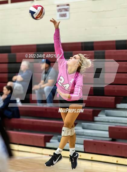 Thumbnail 3 in Bingham vs. Lone Peak (5A/6A Volleyball Challenge) photogallery.