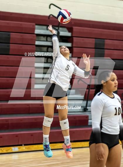 Thumbnail 3 in Bingham vs. Lone Peak (5A/6A Volleyball Challenge) photogallery.