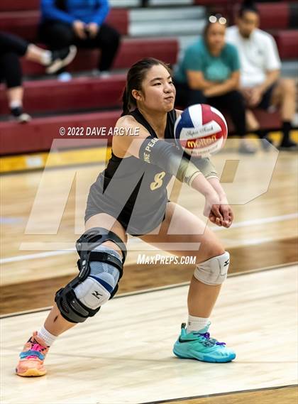 Thumbnail 3 in Bingham vs. Lone Peak (5A/6A Volleyball Challenge) photogallery.
