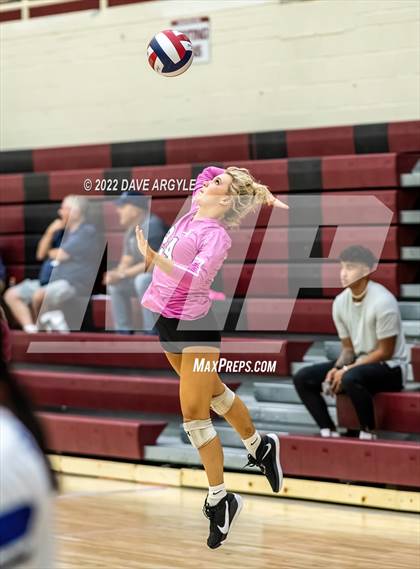 Thumbnail 2 in Bingham vs. Lone Peak (5A/6A Volleyball Challenge) photogallery.
