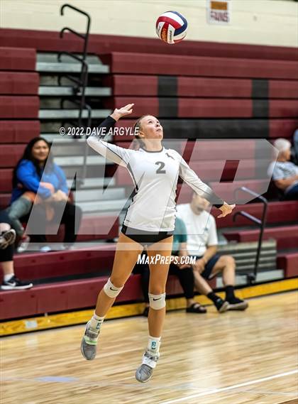 Thumbnail 3 in Bingham vs. Lone Peak (5A/6A Volleyball Challenge) photogallery.