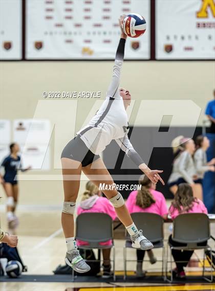 Thumbnail 3 in Bingham vs. Lone Peak (5A/6A Volleyball Challenge) photogallery.