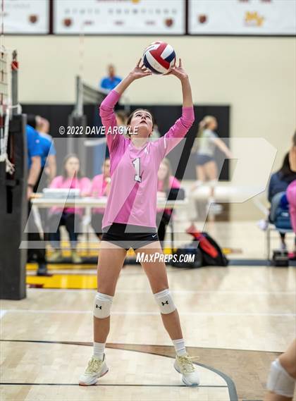Thumbnail 1 in Bingham vs. Lone Peak (5A/6A Volleyball Challenge) photogallery.