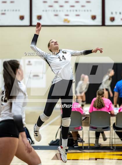 Thumbnail 3 in Bingham vs. Lone Peak (5A/6A Volleyball Challenge) photogallery.