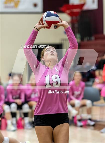 Thumbnail 3 in Bingham vs. Lone Peak (5A/6A Volleyball Challenge) photogallery.