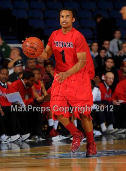 Thumbnail 2 in Lutheran vs. Serra (CIF SS D4AA Final) photogallery.