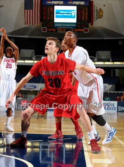 Thumbnail 1 in Lutheran vs. Serra (CIF SS D4AA Final) photogallery.
