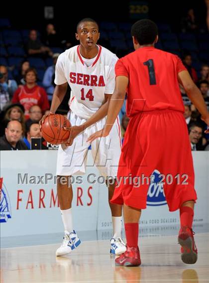 Thumbnail 2 in Lutheran vs. Serra (CIF SS D4AA Final) photogallery.